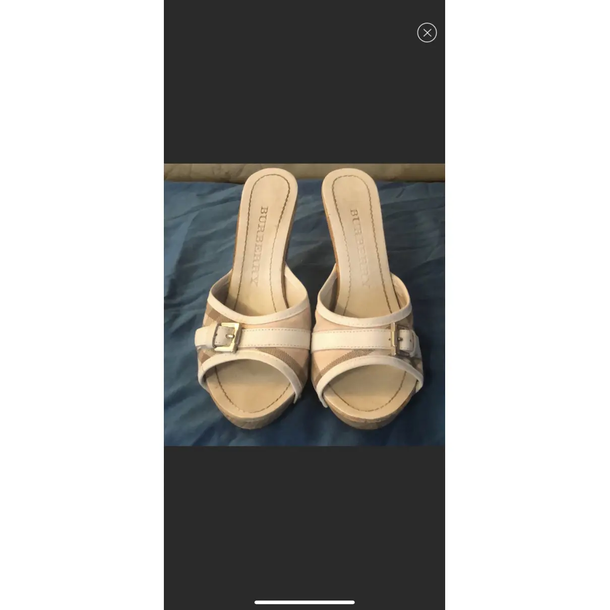 Luxury Burberry Sandals Women