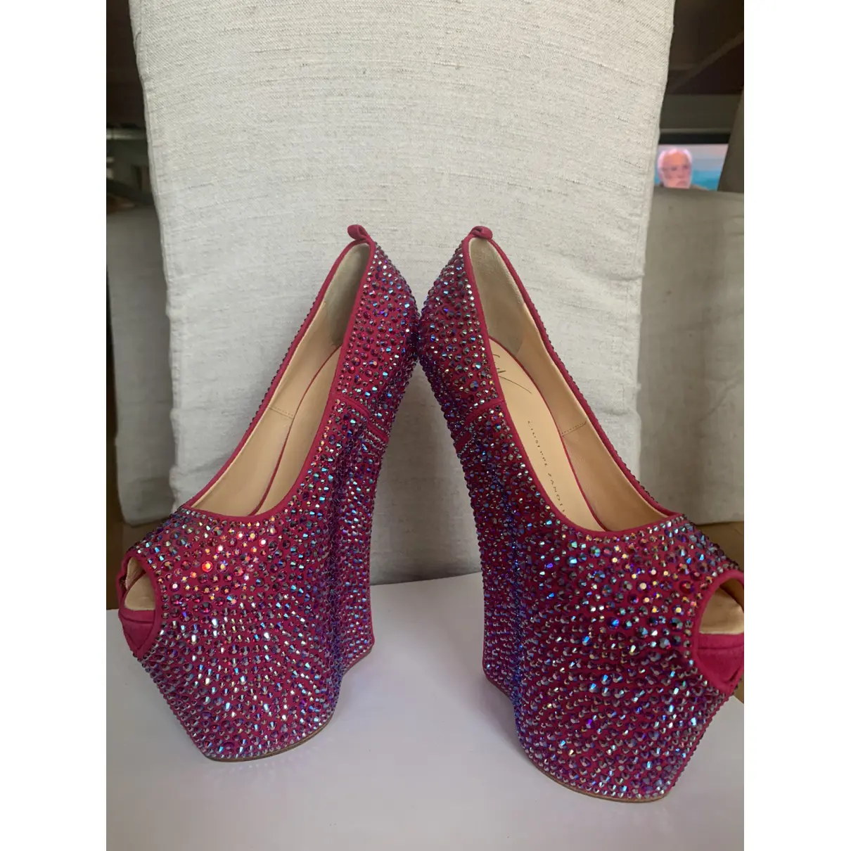 Buy Giuseppe Zanotti Cloth heels online