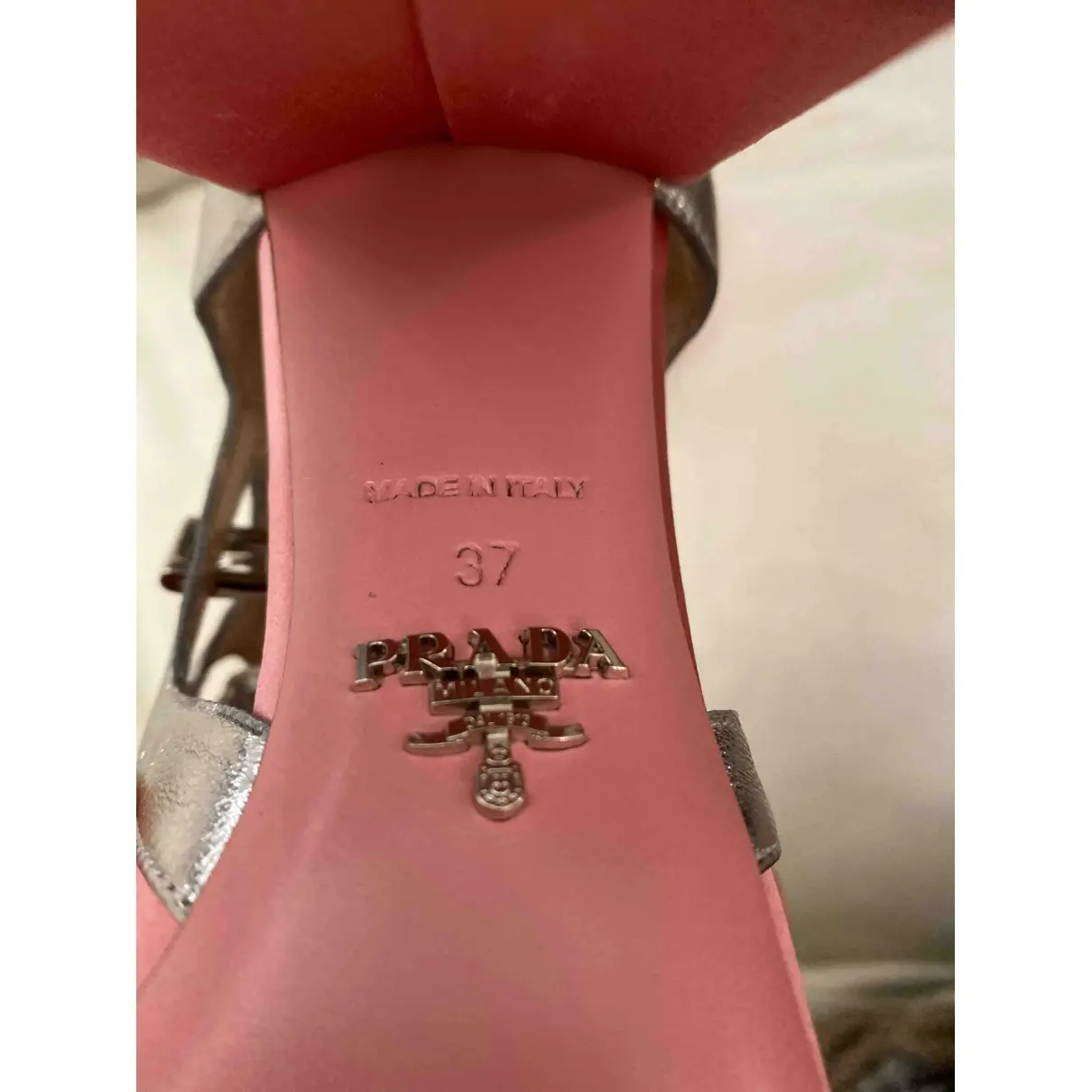 Buy Prada Mary Jane cloth heels online