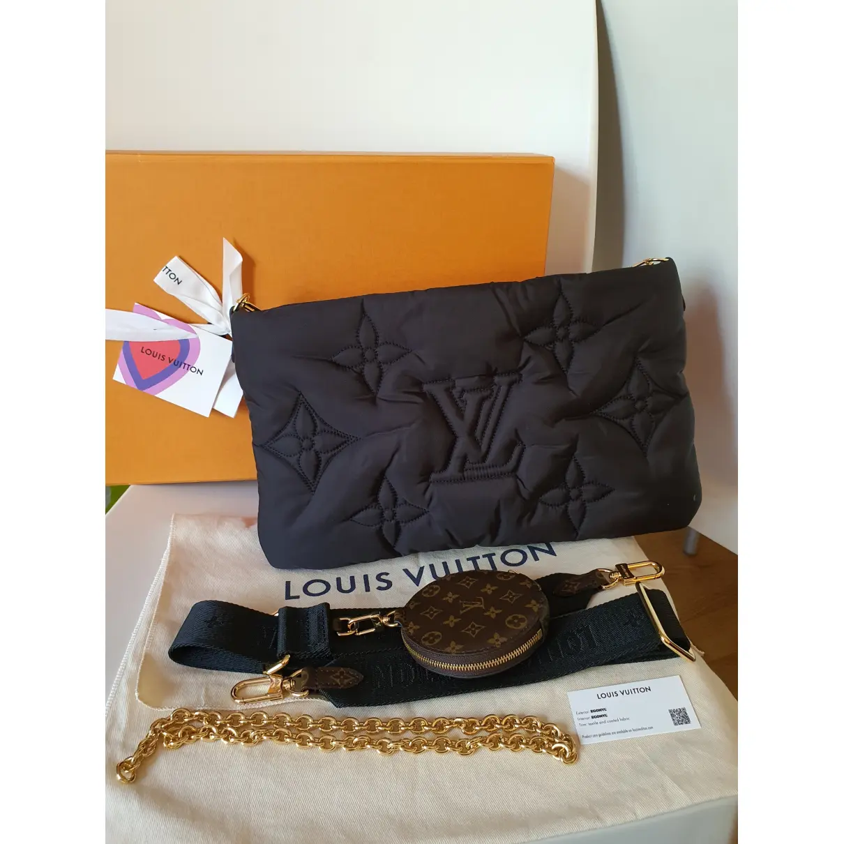 Buy Louis Vuitton Maxi Multi Pochette Accessoires cloth crossbody bag online