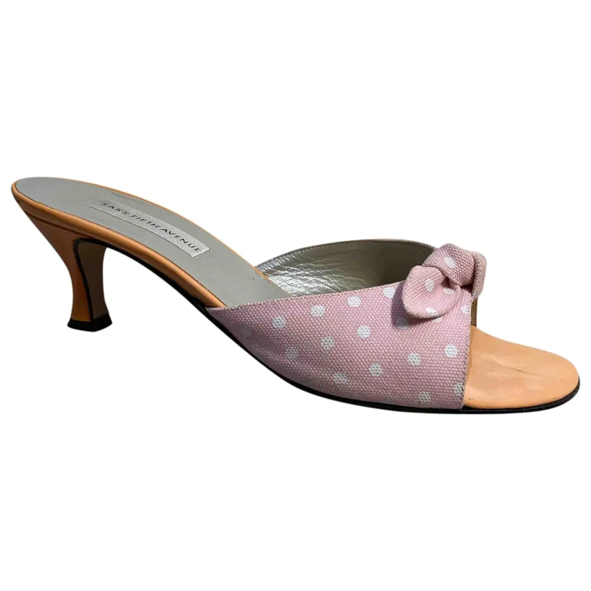 Cloth mules Saks Fifth Avenue Collection