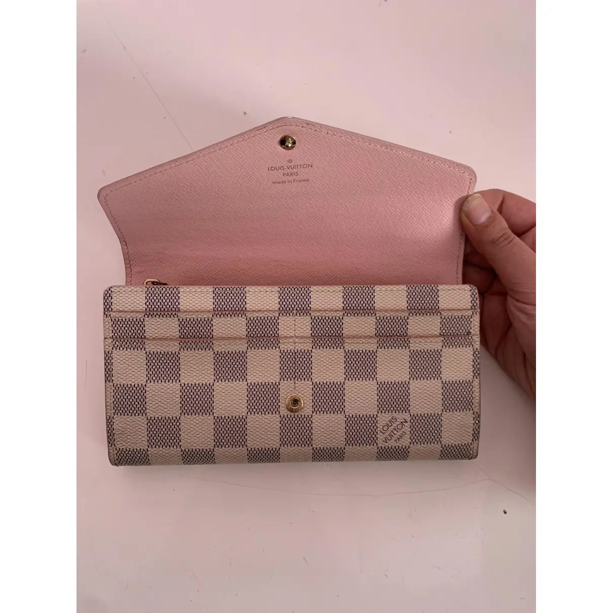 Buy Louis Vuitton Sarah cloth wallet online