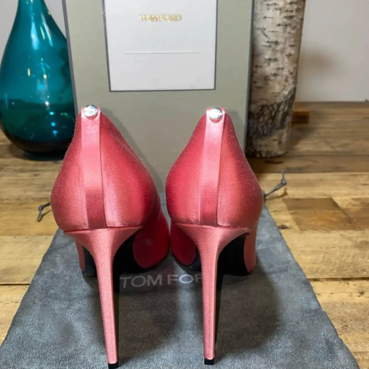 Cloth heels Tom Ford