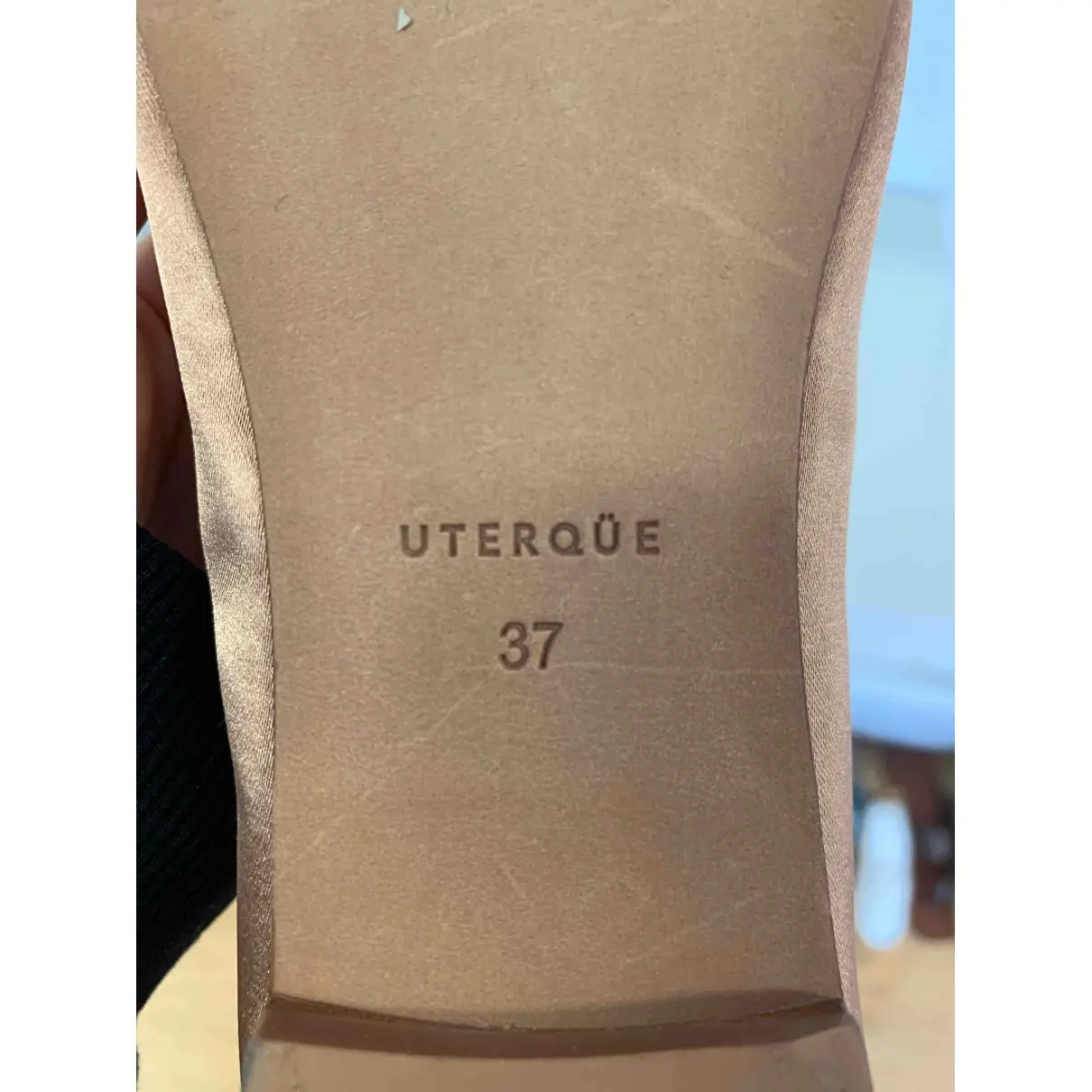Buy Uterque Cloth ballet flats online