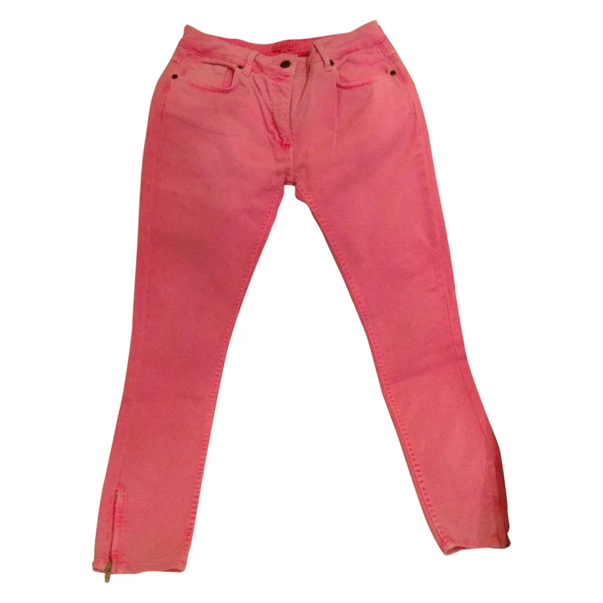 Pink Cotton Jeans Claudie Pierlot