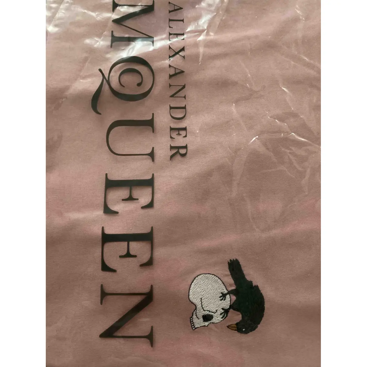 Pink Cotton T-shirt Alexander McQueen
