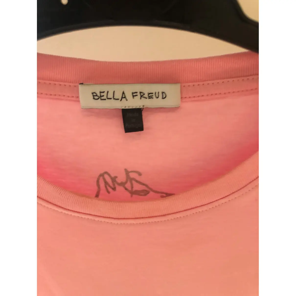 Buy Bella Freud Pink Cotton Top online