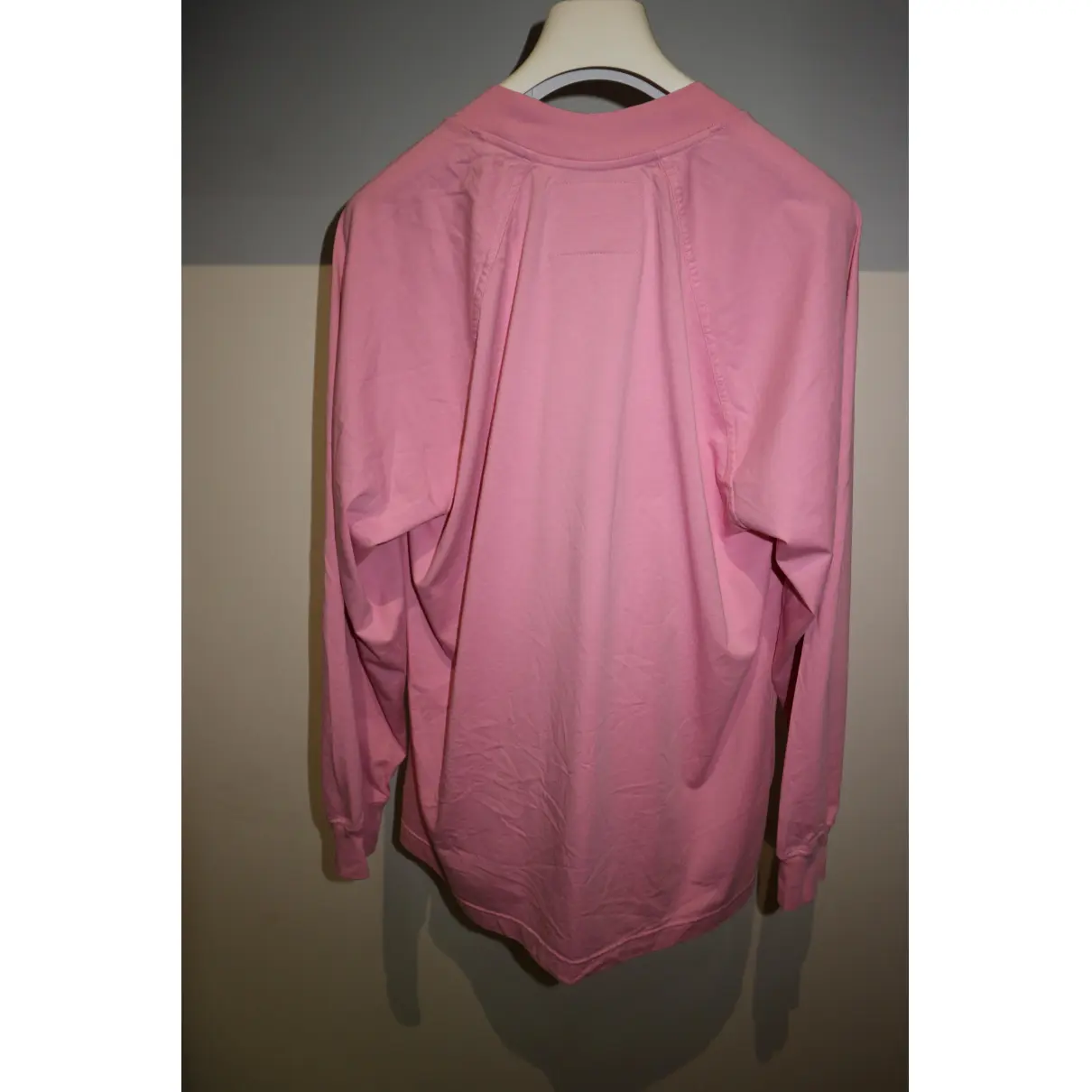 Buy Acne Studios Pink Cotton Top Blå Konst online