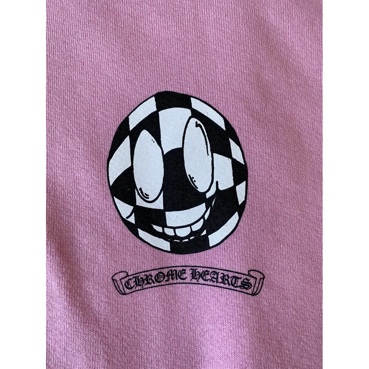 Pink Cotton Knitwear & Sweatshirt Chrome Hearts