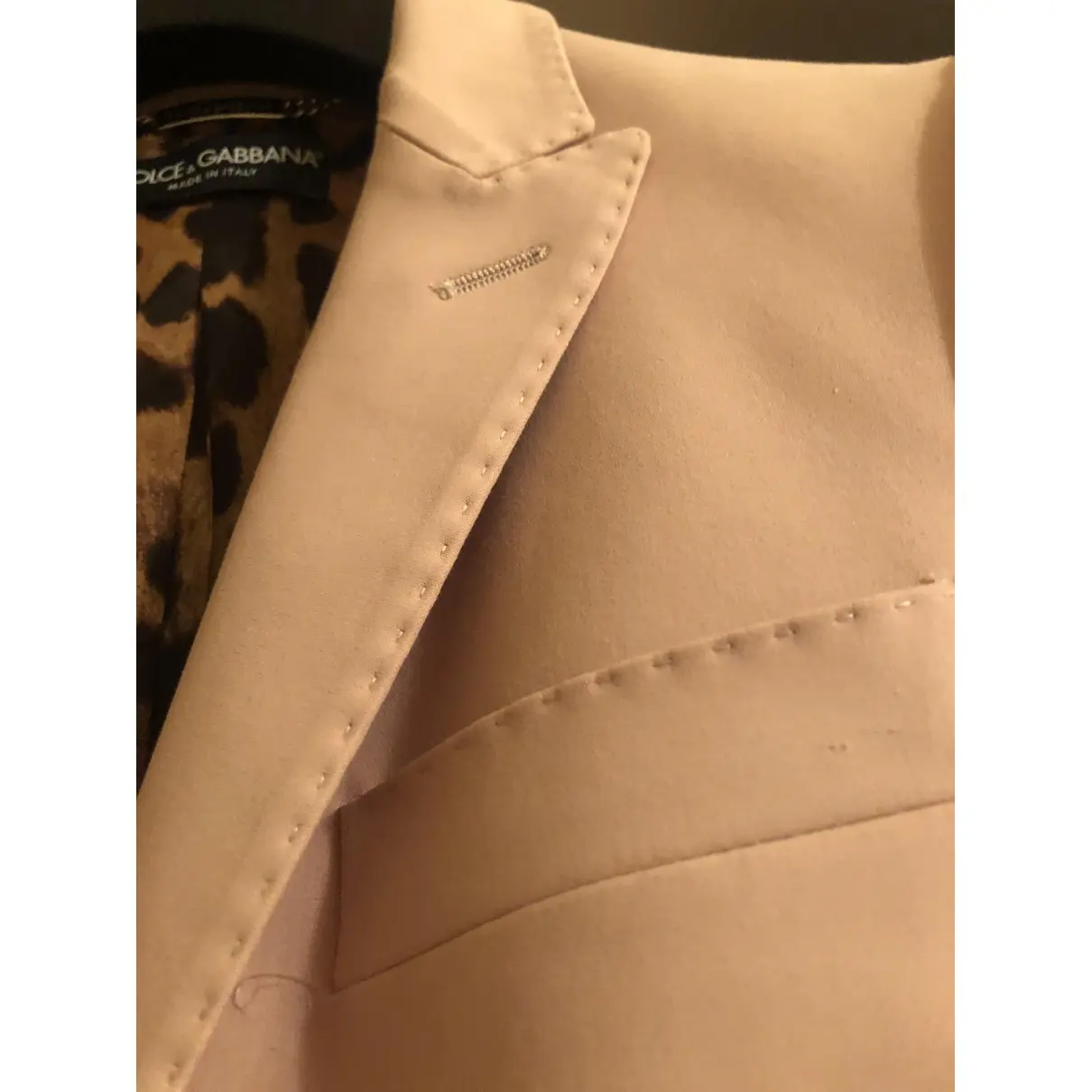 Buy Dolce & Gabbana Pink Cotton Jacket online