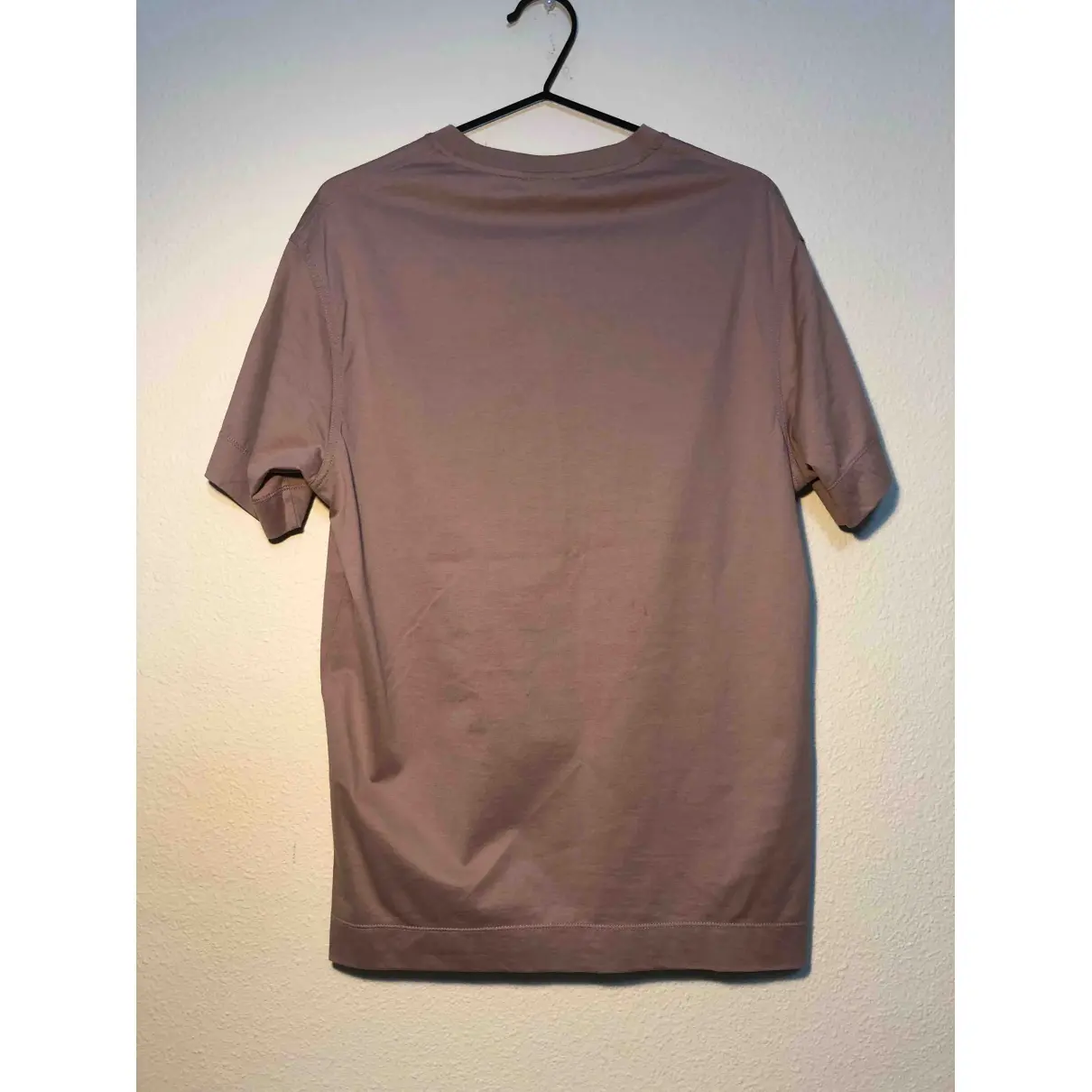 Emporio Armani Pink Cotton T-shirt for sale