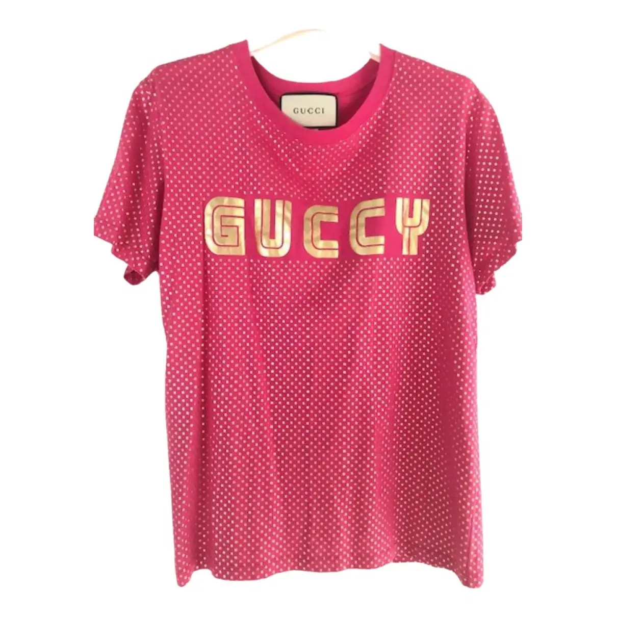 Pink Cotton Top Gucci