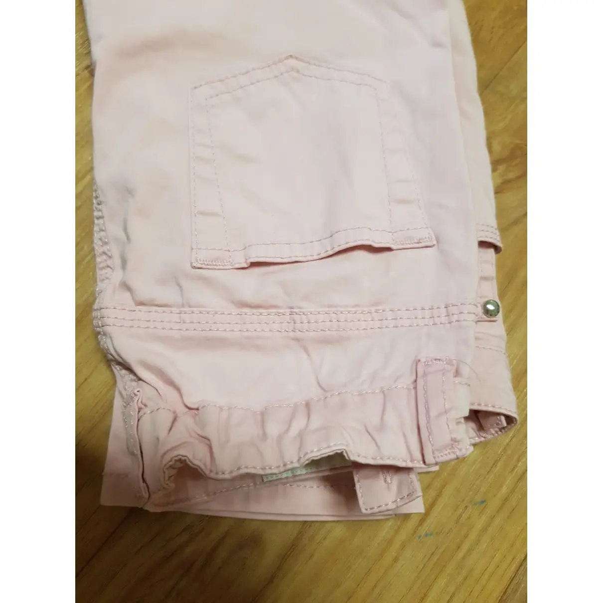 Pink Cotton Trousers Gucci
