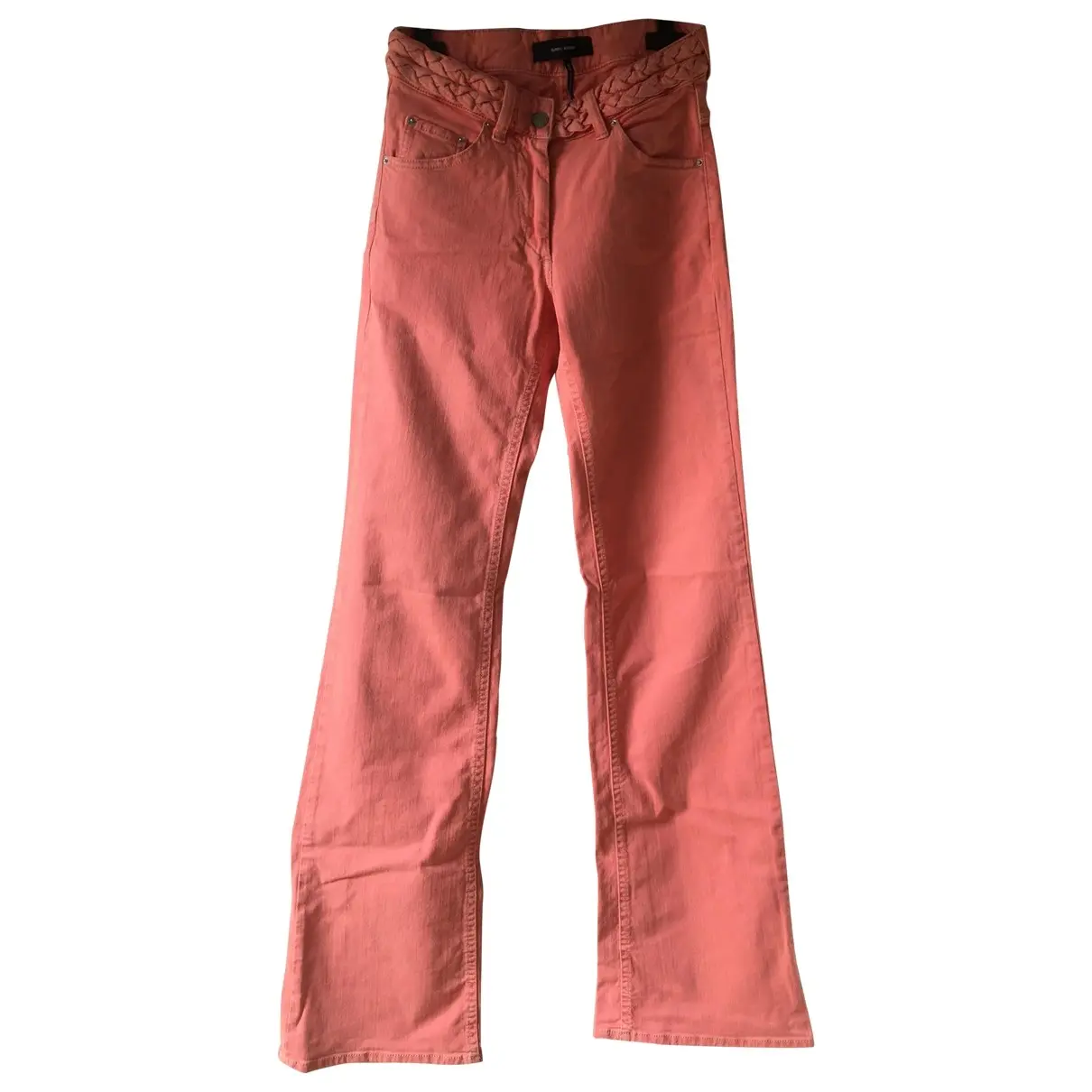 Pink Cotton Jeans Isabel Marant