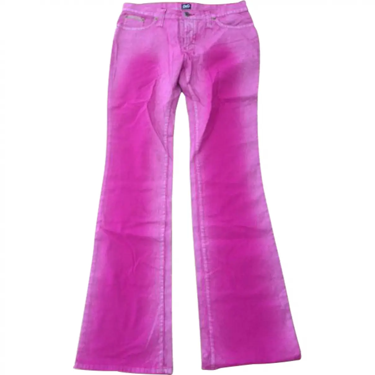 Pink Cotton Jeans D&G
