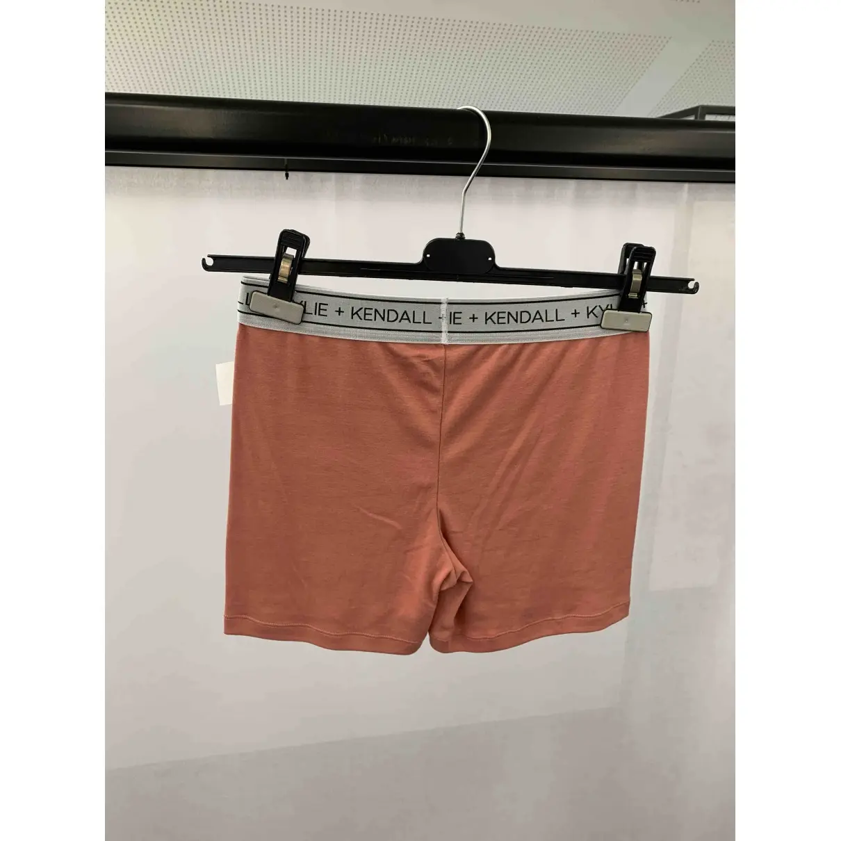 Kendall + Kylie Pink Cotton Shorts for sale