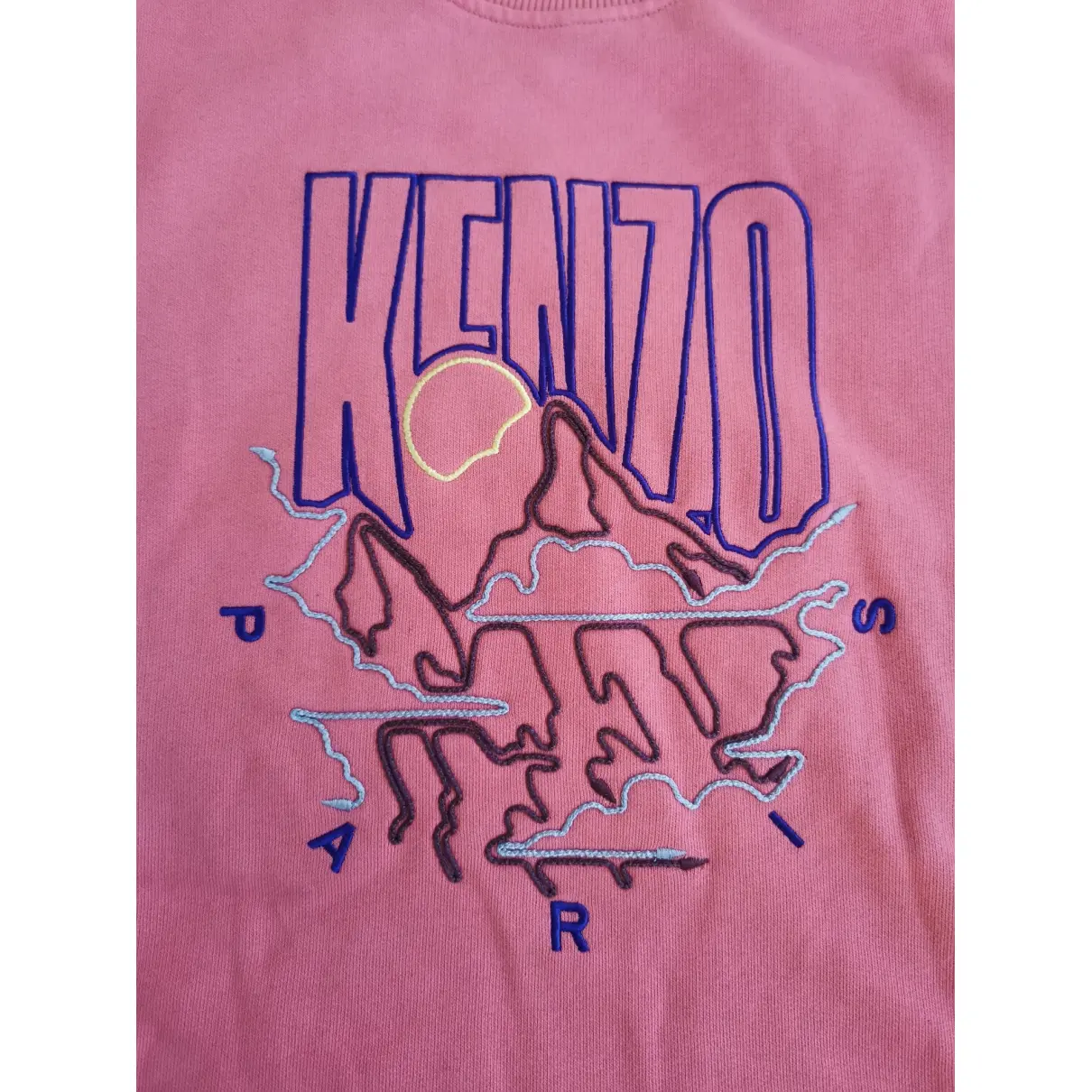 Pink Cotton Knitwear Kenzo