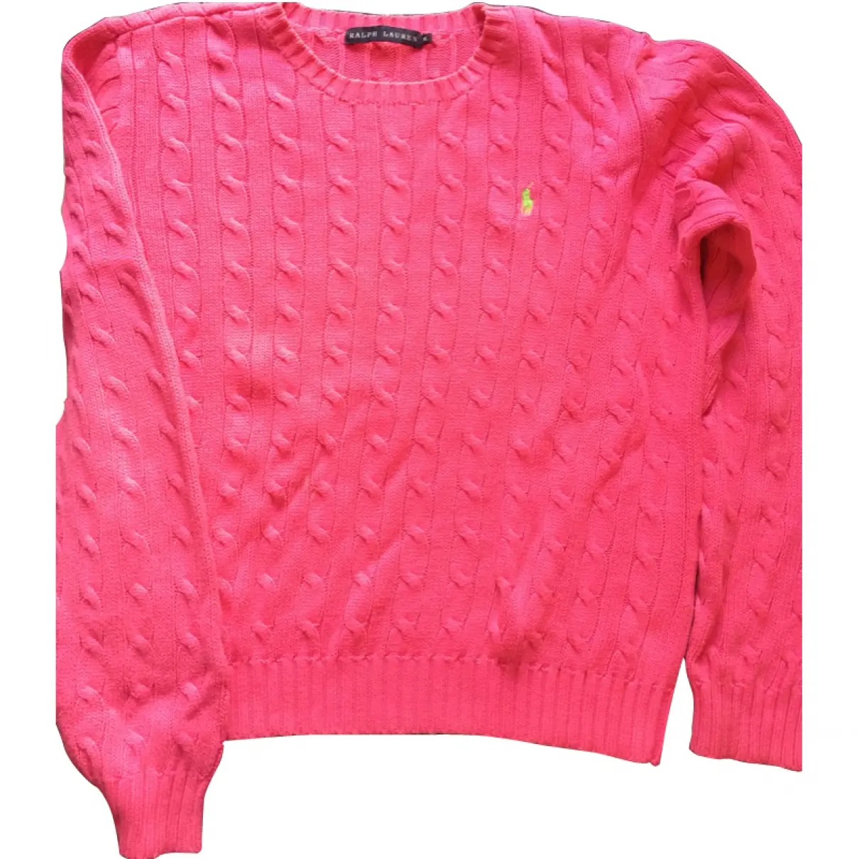 Pink Cotton Knitwear Polo Ralph Lauren