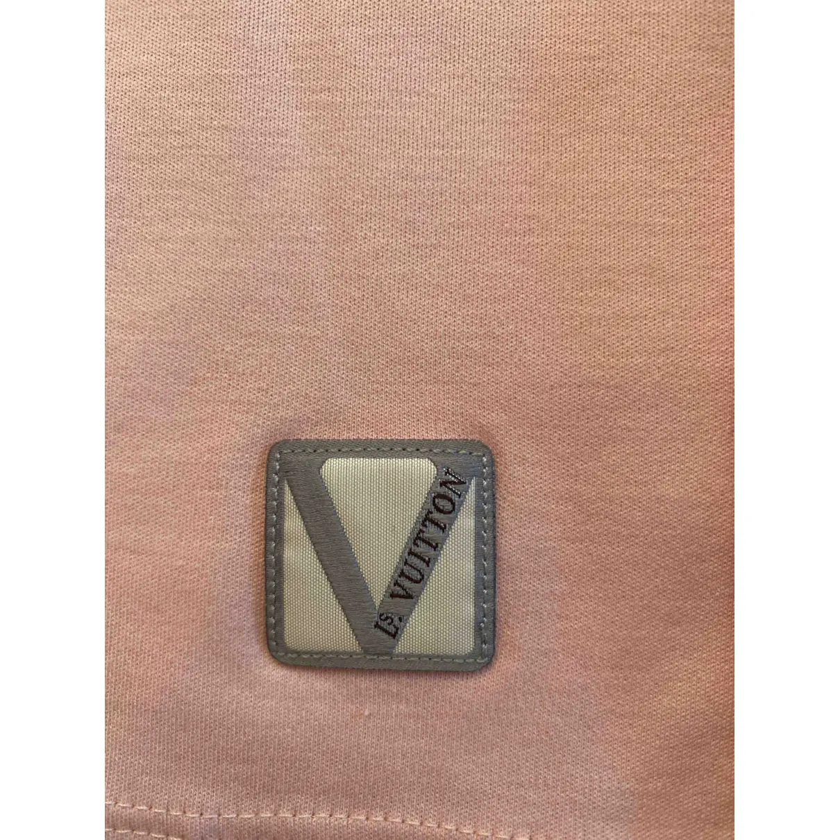 Pink Cotton T-shirt Louis Vuitton
