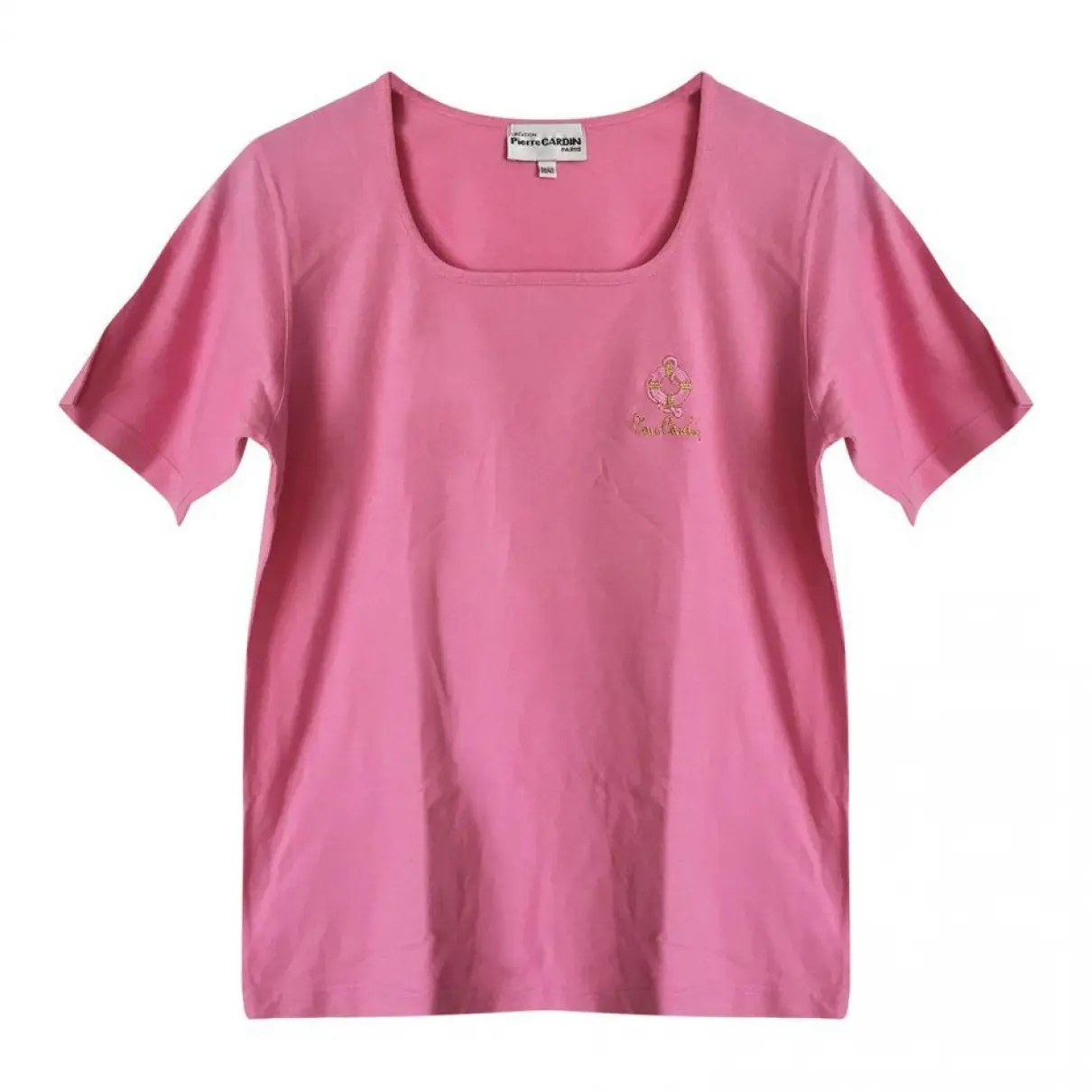 Pink Cotton Top Pierre Cardin - Vintage