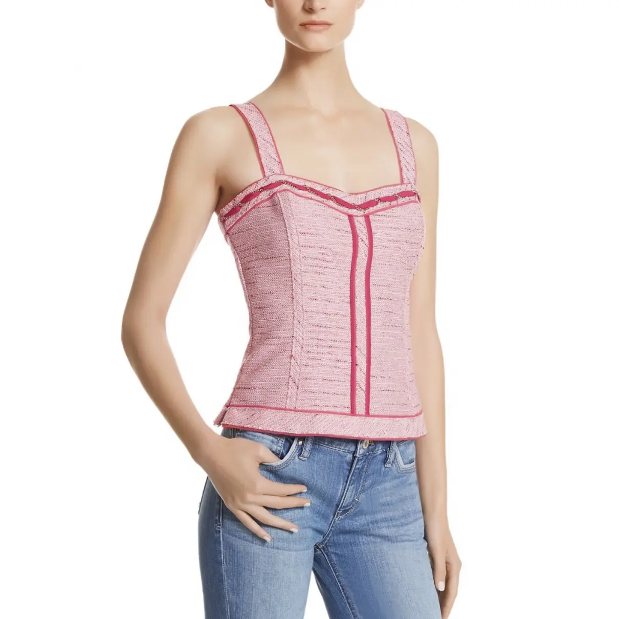 Corset White House  Black Market Pink size 0 US in Cotton - 24155351