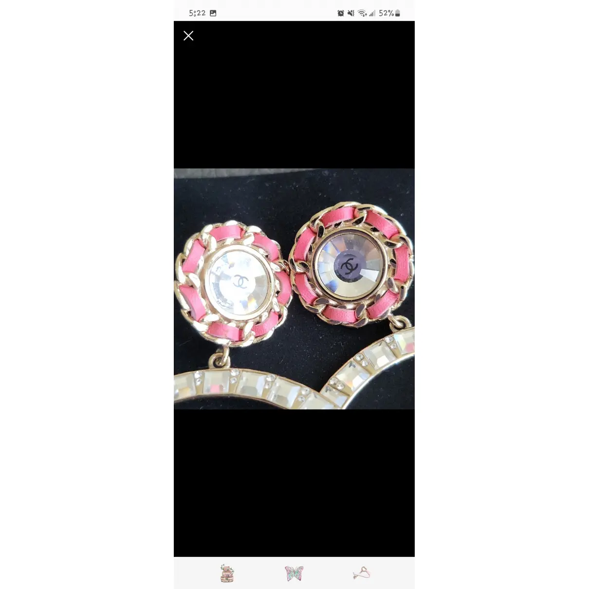 Buy Chanel CHANEL crystal earrings online