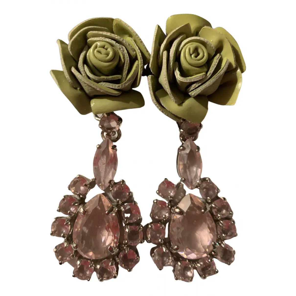 Crystal earrings Prada