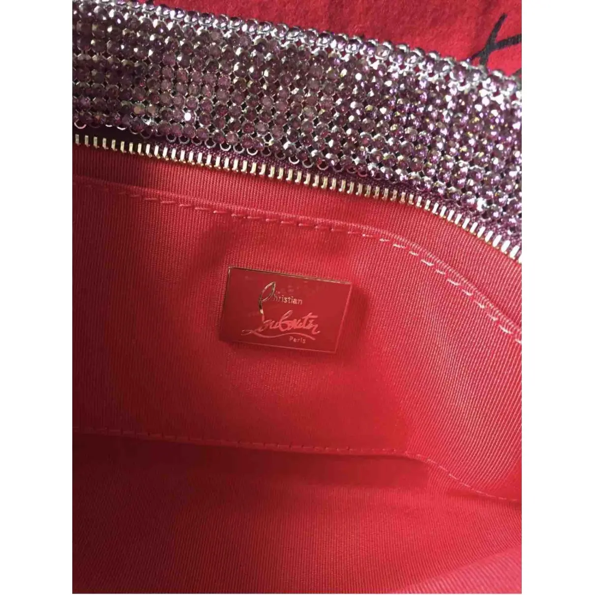 Buy Christian Louboutin Glitter clutch bag online