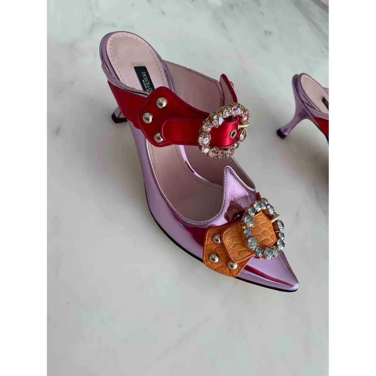 Buy Dolce & Gabbana Glitter sandal online