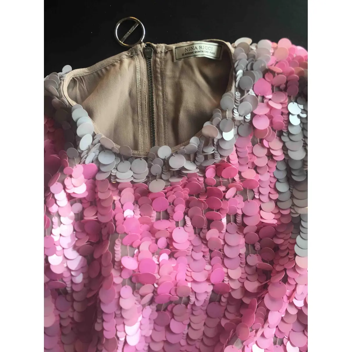 Buy Nina Ricci Glitter mid-length dress online