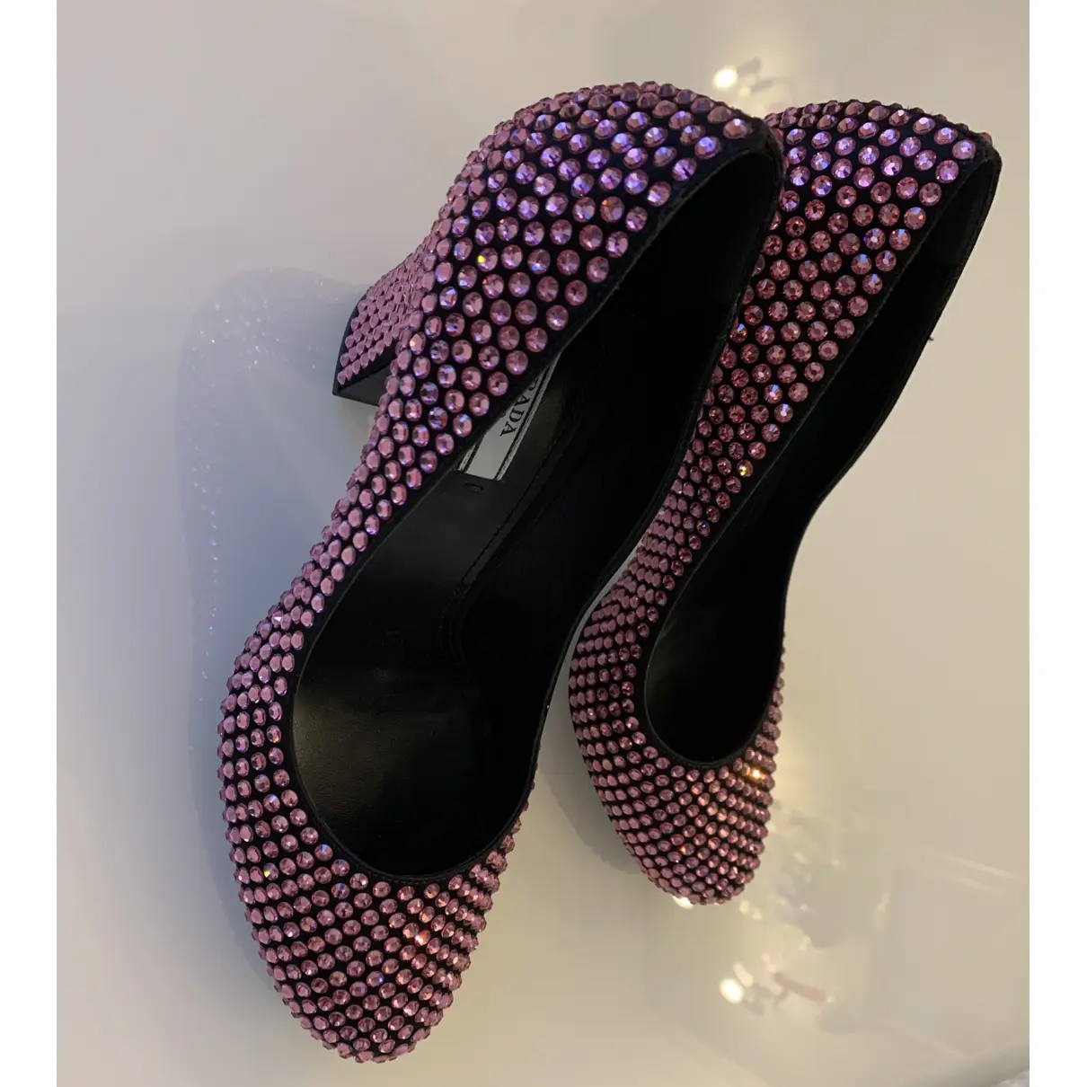 Buy Prada Glitter heels online