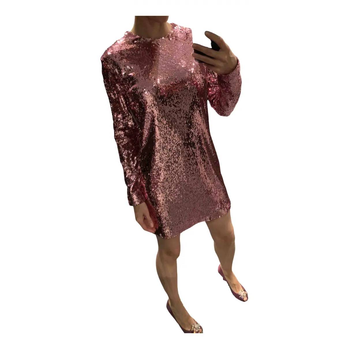 Buy Racil Glitter mini dress online