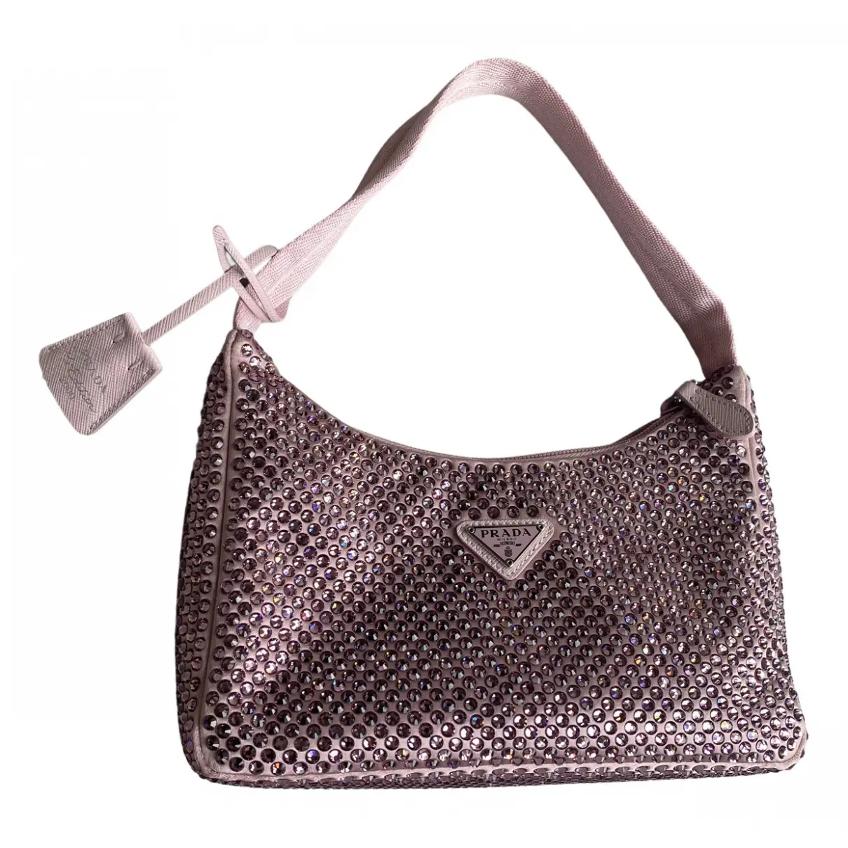Re-Edition 2000 glitter handbag Prada