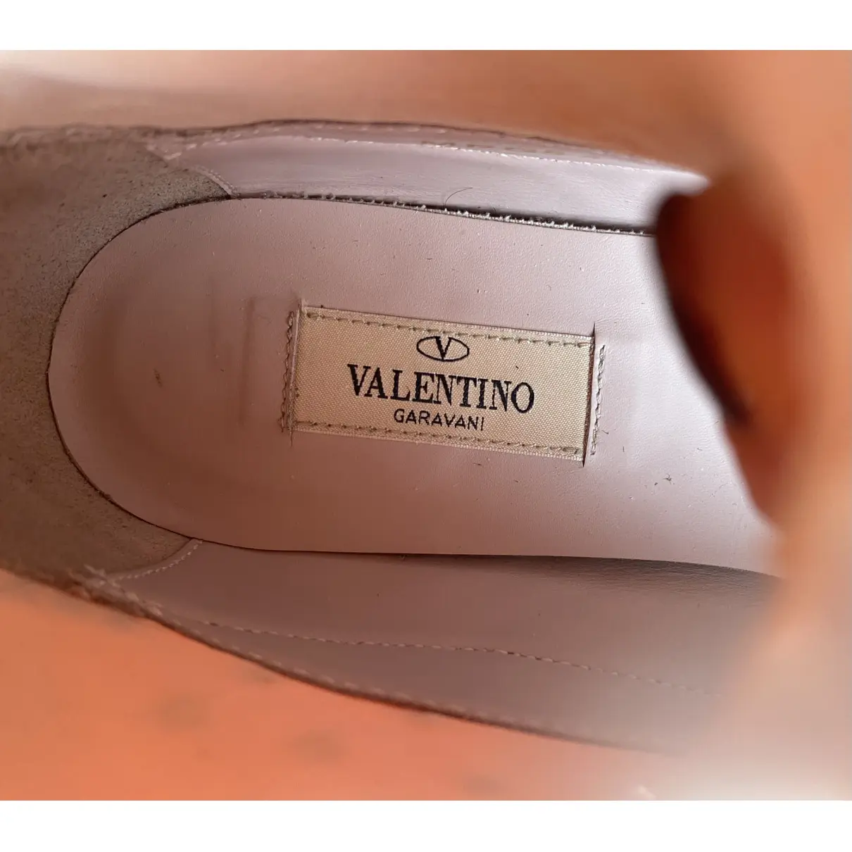 Buy Valentino Garavani Sneakers chaussettes VLTN glitter trainers online