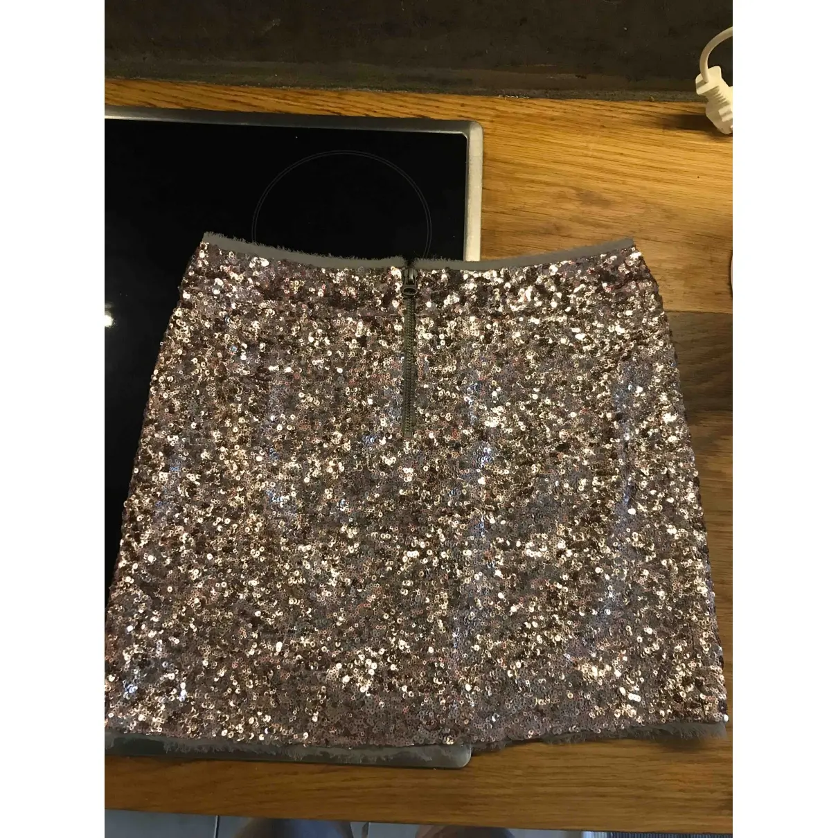 Zadig & Voltaire Glitter mini skirt for sale