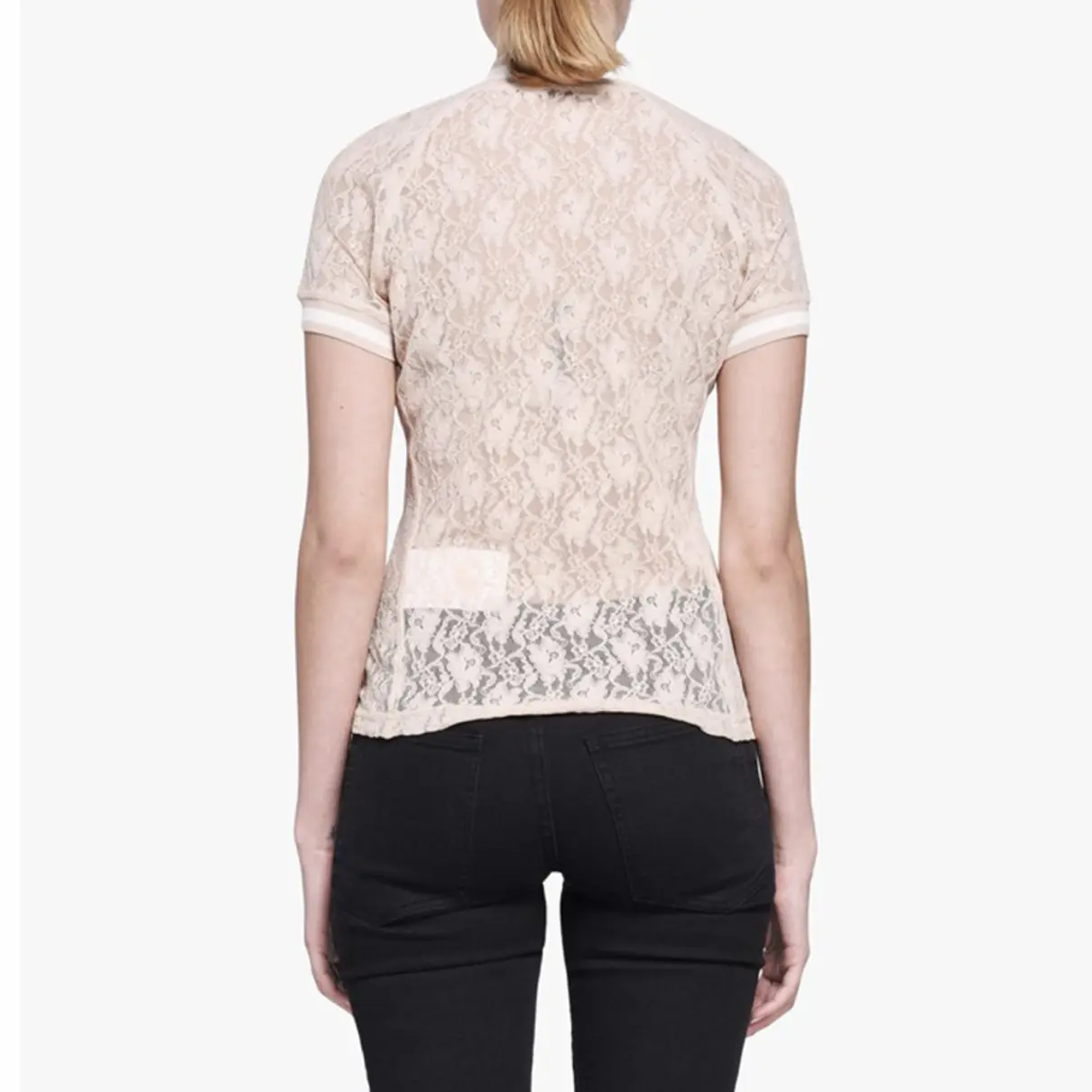 Lace jersey top T by Alexander Wang