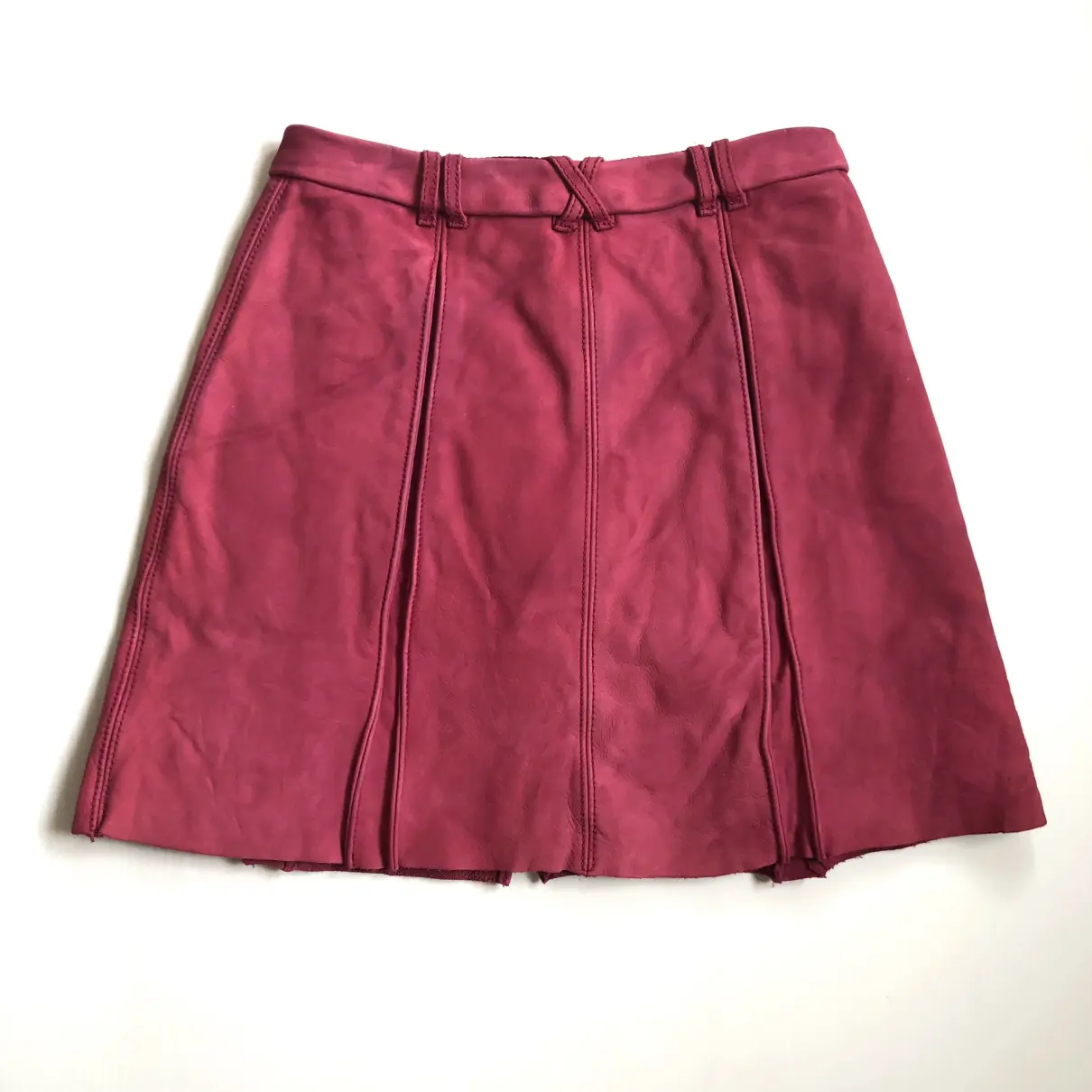 Buy Aje Leather mini skirt online