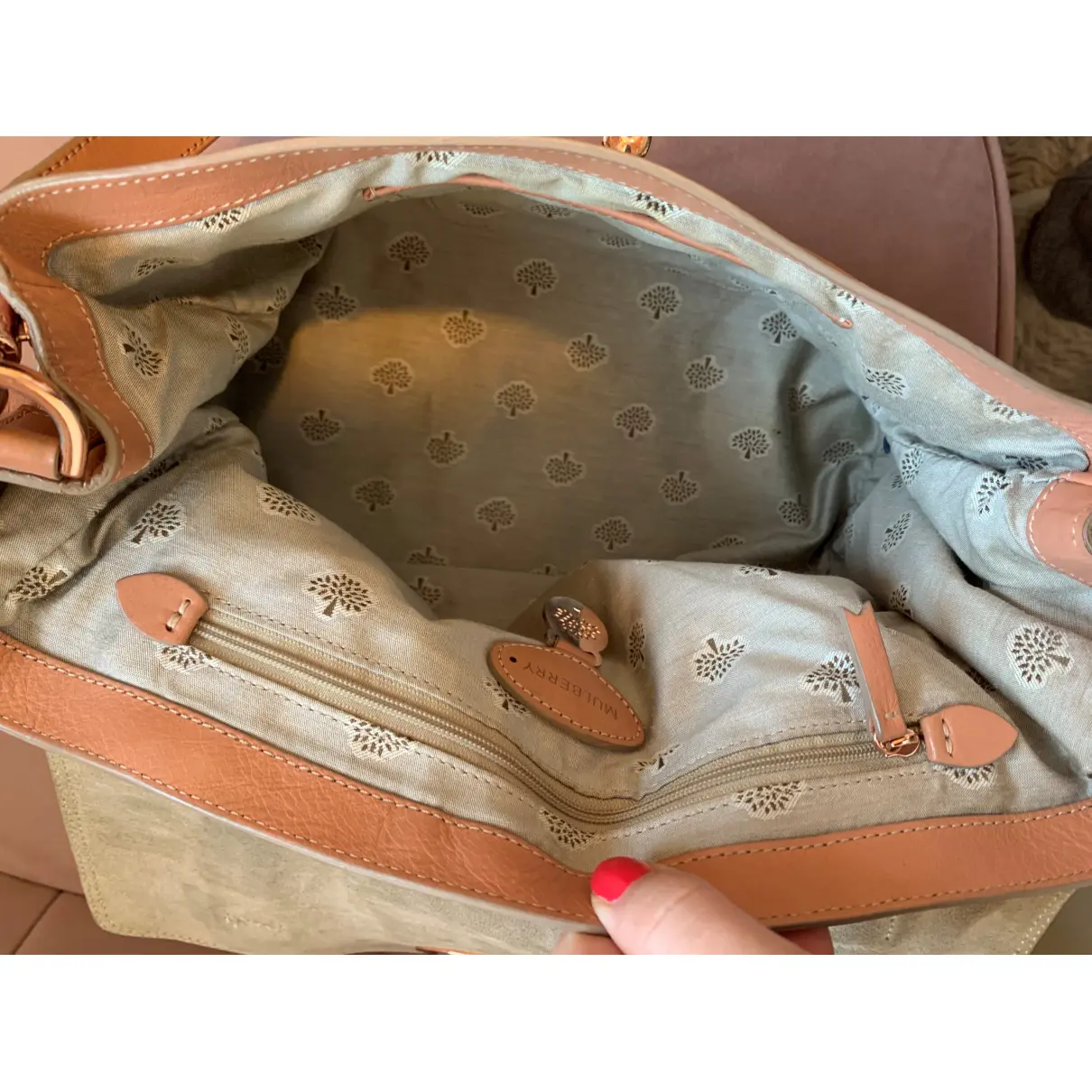 Alexa leather handbag Mulberry - Vintage