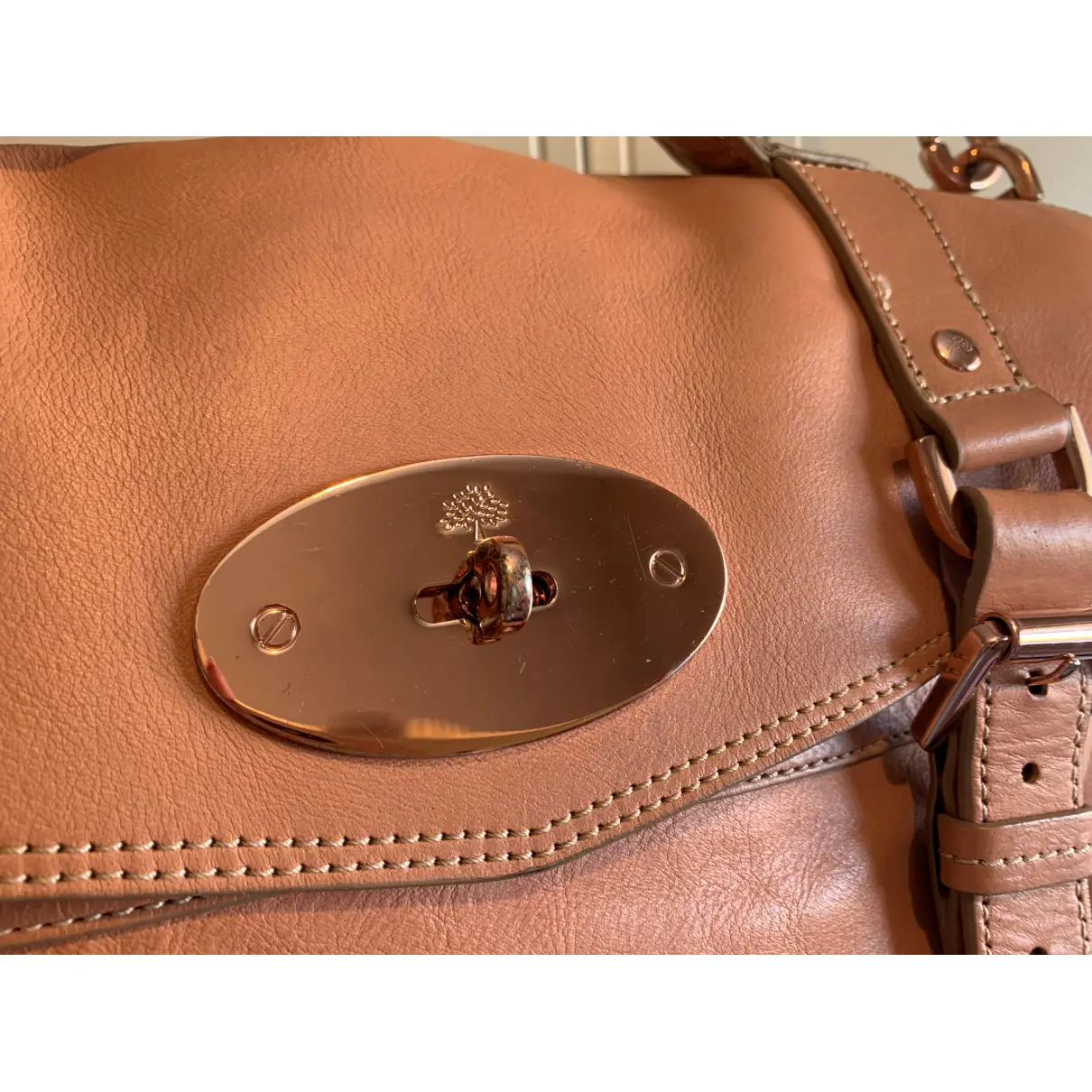Alexa leather handbag Mulberry - Vintage