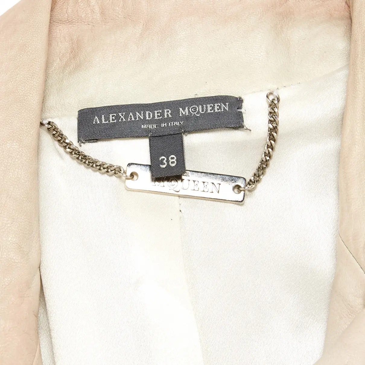 Buy Alexander McQueen Leather short vest online