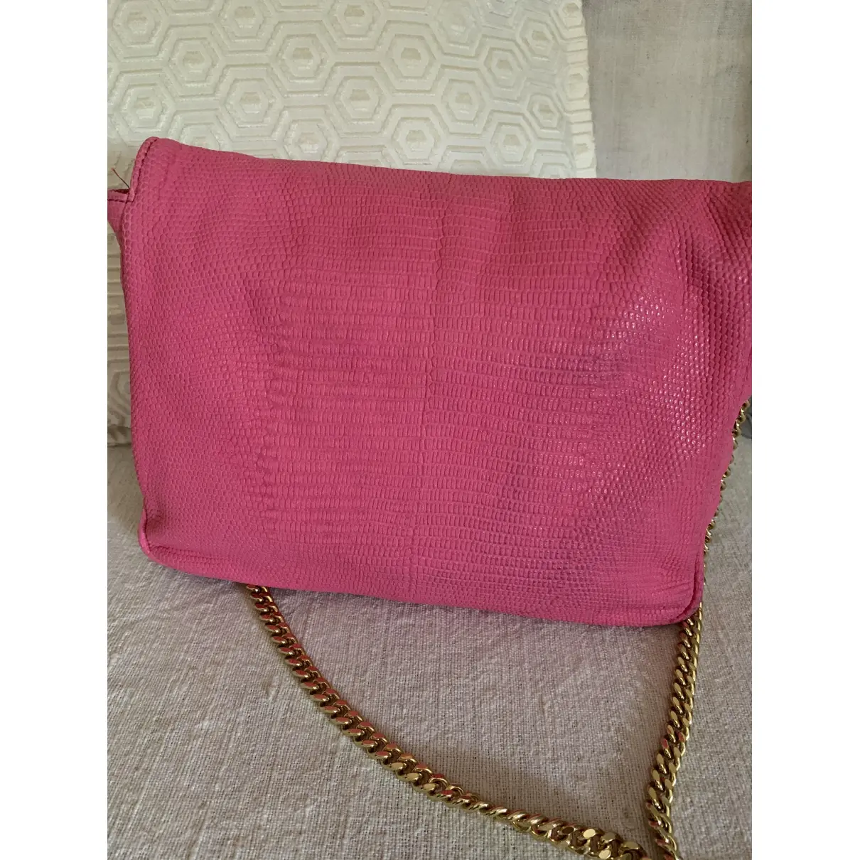 Leather handbag Balmain - Vintage