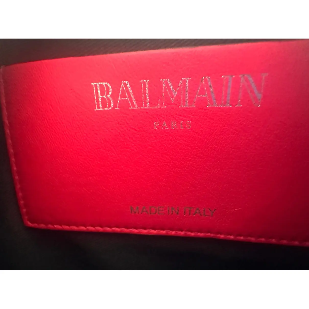 Buy Balmain Leather mini bag online