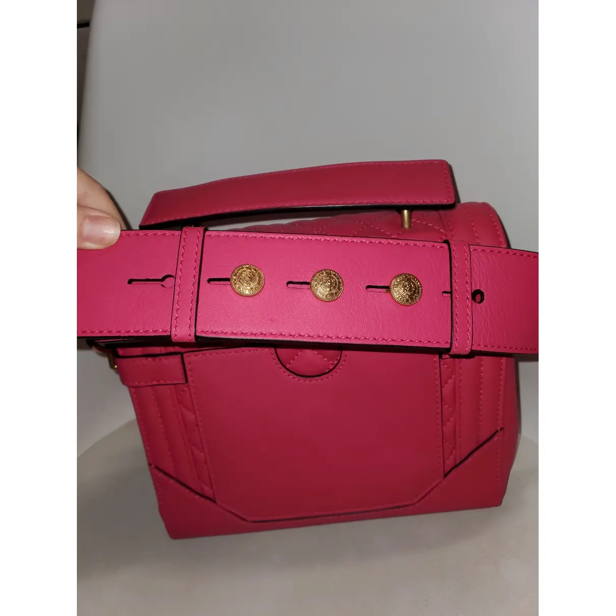 BBuzz leather handbag Balmain