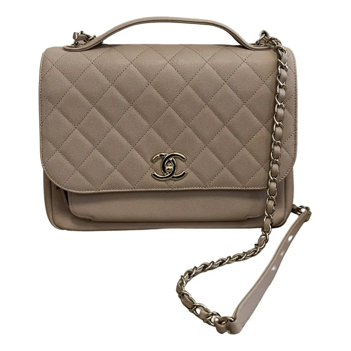 Business Affinity leather crossbody bag Chanel