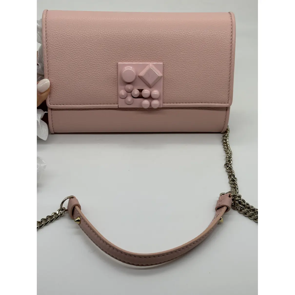 Buy Christian Louboutin Carasky leather mini bag online