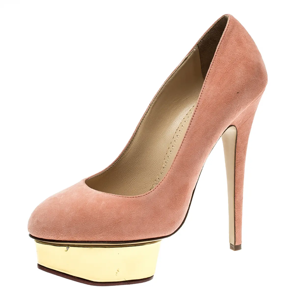 Leather heels Charlotte Olympia