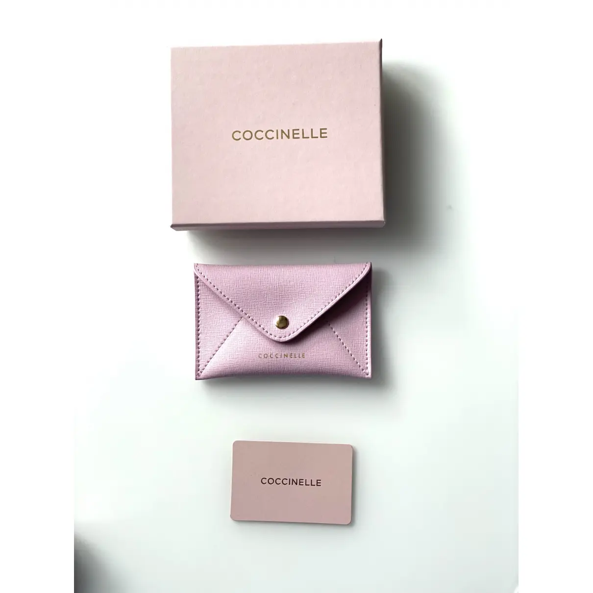 Buy Coccinelle Leather card wallet online