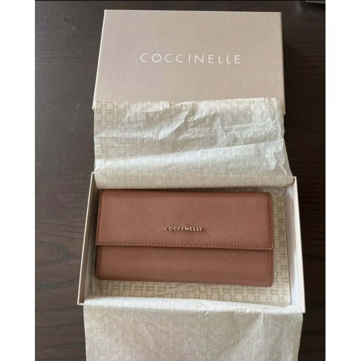 Leather wallet Coccinelle