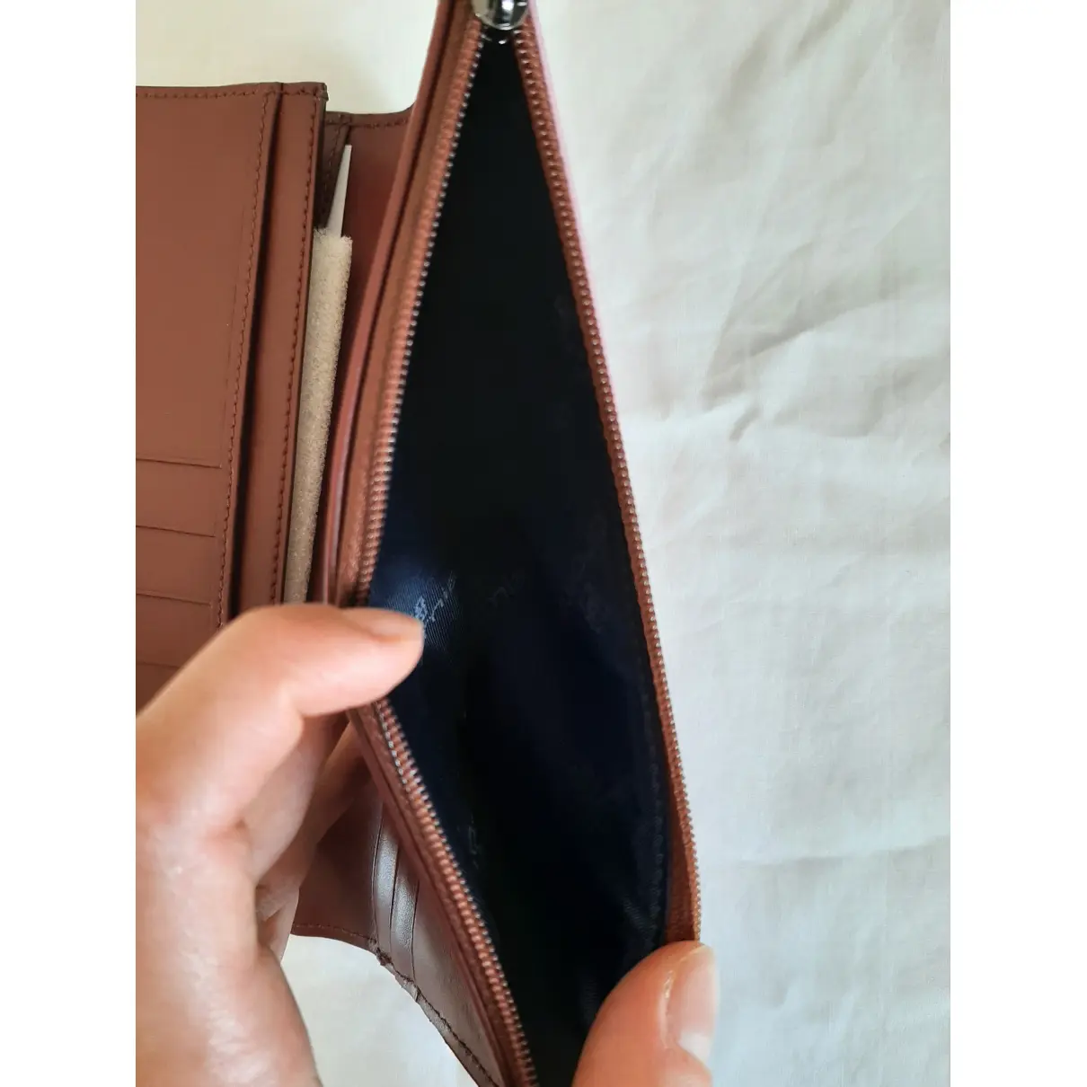 Leather wallet Cromia