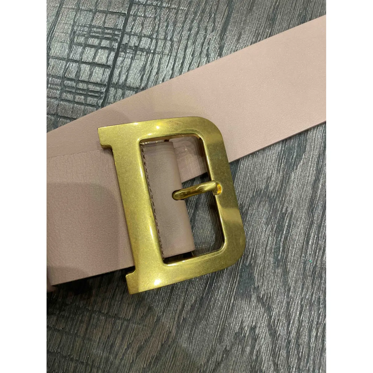 Diorquake leather belt Dior